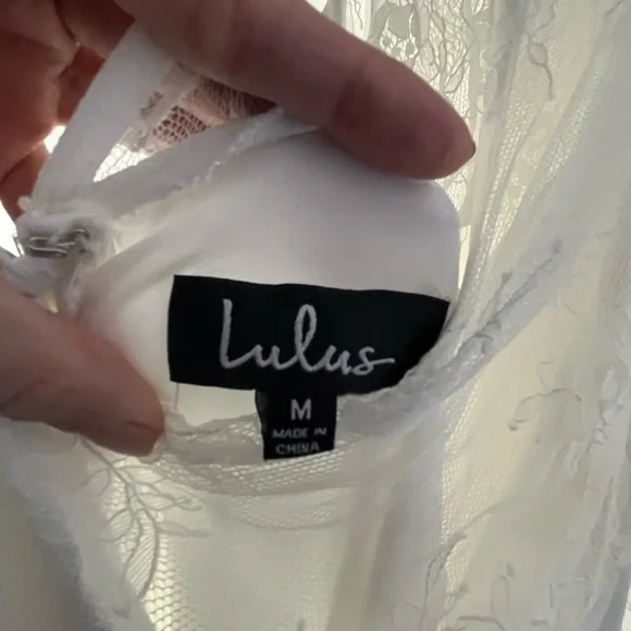 Lulus White Long Maxi Dress - Picture 7 of 9